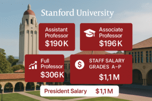 stanford Univesity salary assistant professor