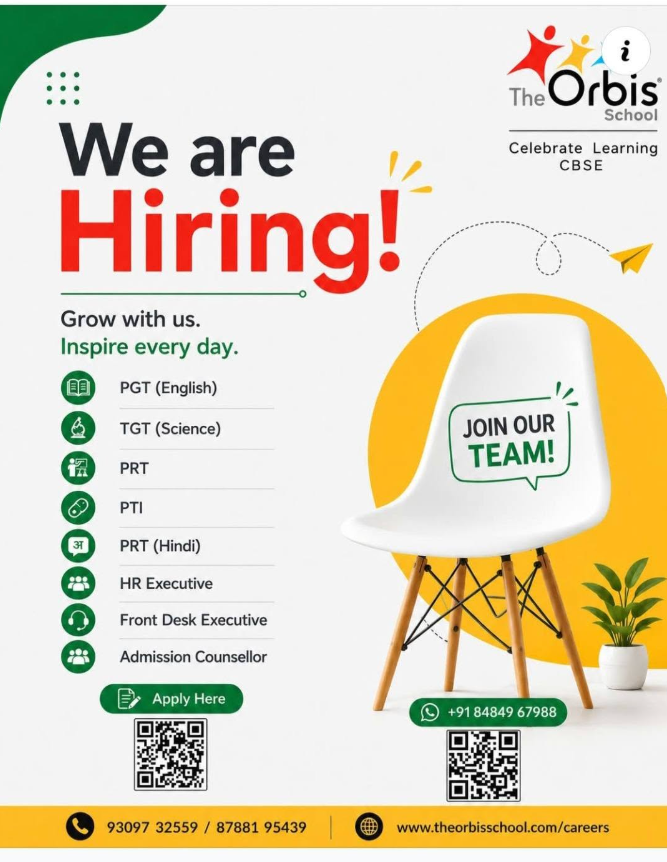 The Orbis School Recruitment 2026